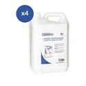 Lot de 4 bidons de liquide de lavage CL4LLLVA5L pour lave-vaisselle 5 L
