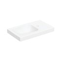 Lave-mains iCon Light 53 cm Blanc mat trou à droite