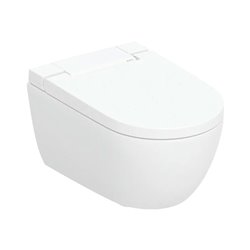 WC suspendu AquaClean Alba 375x405x565 mm Blanc alpin