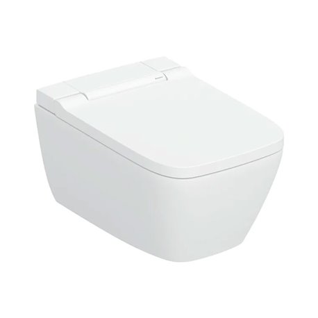 WC suspendu AquaClean Sela Square 375x400x570 mm Blanc alpin
