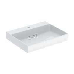 Lavabo ONE 60 cm avec trou de robinetterie sortie horizontale
