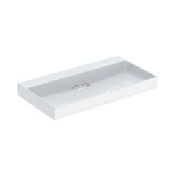 Lavabo ONE 90 cm sans trou de robinetterie sortie horizontale