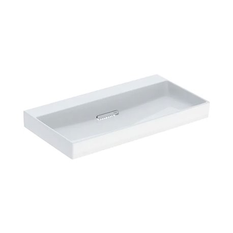 Lavabo ONE 90 cm sans trou de robinetterie sortie horizontale