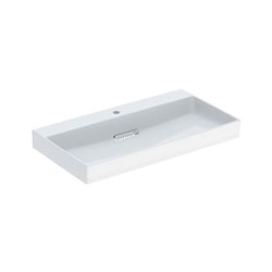 Lavabo ONE 90 cm avec trou de robinetterie sortie horizontale
