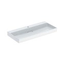 Lavabo ONE 105 cm avec trou de robinetterie sortie horizontale