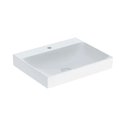 Lavabo ONE 60 cm avec trou de robinetterie sortie verticale