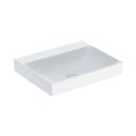 Lavabo ONE 60 cm sans trou de robinetterie sortie verticale