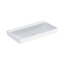 Lavabo ONE 90 cm sans trou de robinetterie sortie verticale