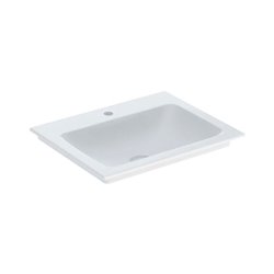 Lavabo ONE 60 cm avec trou de robinetterie sortie verticale