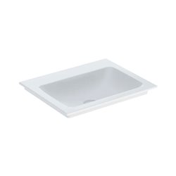 Lavabo ONE 60 cm sans trou de robinetterie
