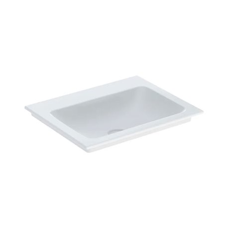 Lavabo ONE 60 cm sans trou de robinetterie