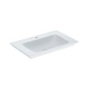 Lavabo ONE 75 cm avec trou de robinetterie sortie verticale
