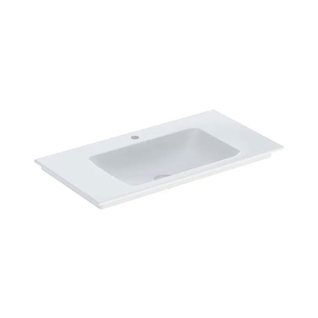 Lavabo ONE 90 cm avec trou de robinetterie sortie verticale