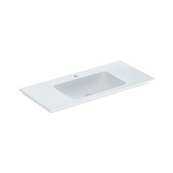 Lavabo ONE 105 cm avec trou de robinetterie sortie verticale