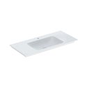 Lavabo ONE 105 cm sans trou de robinetterie sortie verticale