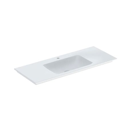 Lavabo ONE 120 cm avec trou de robinetterie sortie verticale