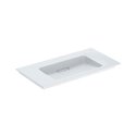 Lavabo ONE 90 cm sans trou de robinetterie horizontale