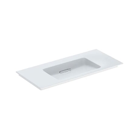 Lavabo ONE 105 cm sans trou de robinetterie horizontale