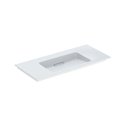 Lavabo ONE 105 cm sans trou de robinetterie horizontale