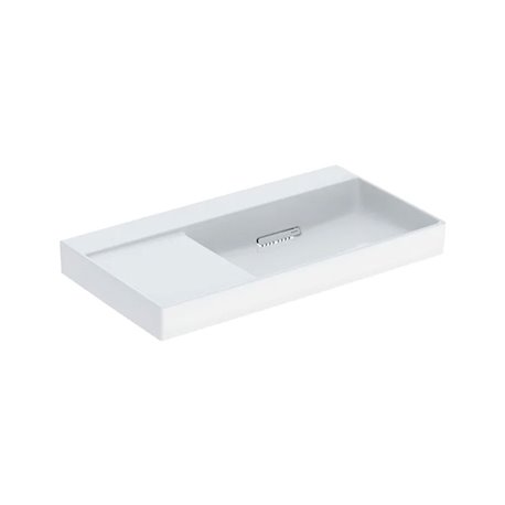 Lavabo ONE 90 cm sans trou de robinetterie horizontale
