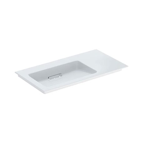 Lavabo ONE 90 cm sans trou de robinetterie horizontale