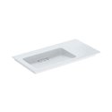 Lavabo ONE 90 cm sans trou de robinetterie horizontale