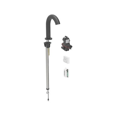 Robinetterie de lavabo Piave Noit mat sans mitigeur