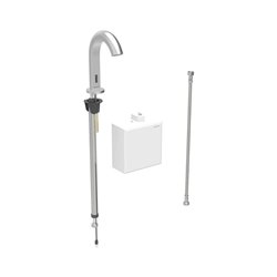 Robinetterie de lavabo Piave Acier inoxydable sans mitigeur