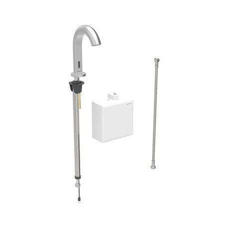 Robinetterie de lavabo Piave Acier inoxydable sans mitigeur