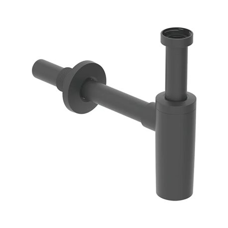 Siphon à tube plongeur 32 mm Noir mat Siphon à tube plongeur 32 mm Noir mat