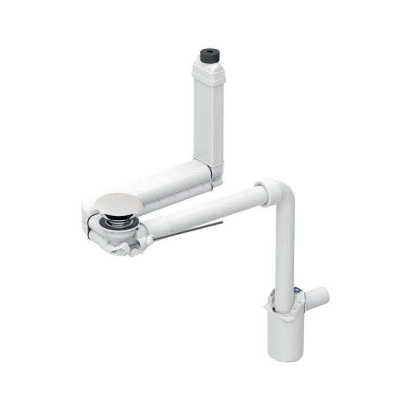 Levier De Déclenchement Proplus BD1520 Pour WC - Laiton, Calibre 20, Finition Nickelée