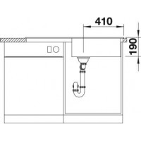 Evier Sona XL 6 S Alumétallic 520905-DESTOCK
