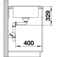 Evier Sona XL 6 S Alumétallic 520905-DESTOCK