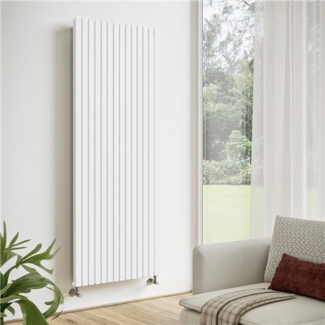 Radiateur eau chaude Piano Vertical Double 792 Watts, Hauteur 1520 mm Double Blanc standard 01 PI215200601A482A-01-DESTOCK Radiateur eau chaude Piano Vertical Double 792 Watts, Hauteur 1520 mm Double Blanc standard 01 PI215200601A482A-01-DESTOCK