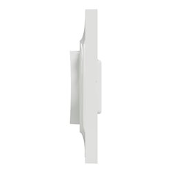 Kit actionneur micro-module avec interrupteur et plaque Odace S520192K Blanc