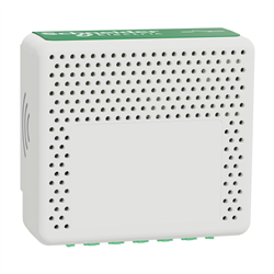 Micro-module actionneur générique Odace sans fil sans pile 10A S520192 Blanc