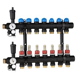 Kit plancher chauffant hydraulique John Guest Underfloor Multicouche 100 m² Collecteur Polyamide
