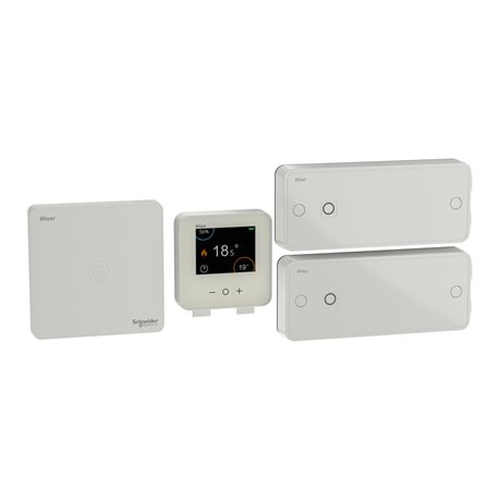 Kit thermostat connecté pour radiateur électrique Wiser CCTFR6905 Génération 1