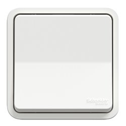 Va et vient Mureva Styl MUR39037 complet encastré connexion auto blanc