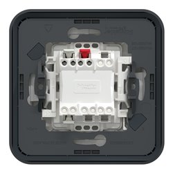 Va et vient Mureva Styl MUR35037 complet encastré connexion auto gris