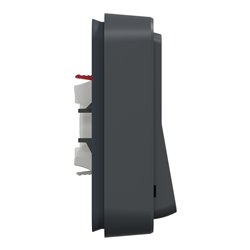 Va et vient Mureva Styl MUR35037 complet encastré connexion auto gris