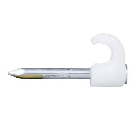 Lot de 100 clips à clou Mureva Fix pour câble Ø10-14mm blanc 2042018