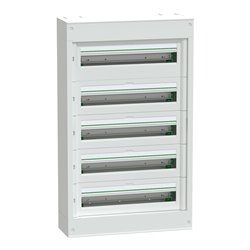 Coffret électrique PrismaSet S LVSST524 5 rangées de 24 modules en saillie