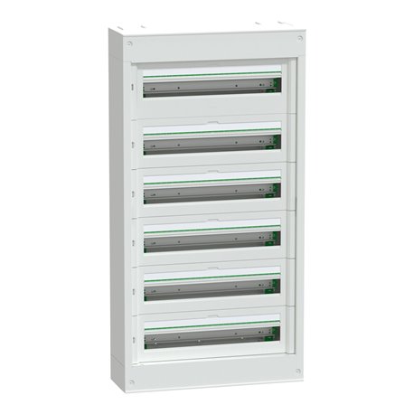 Coffret électrique PrismaSet S LVSST624 6 rangées de 24 modules en saillie
