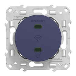 Répéteur Wifi Odace 300Mb/s 2.4 GHz bornier à vis S550465 bleu coblat