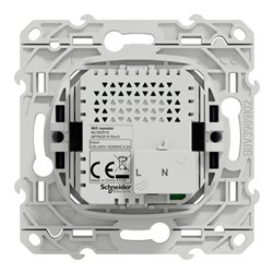 Répéteur Wifi Odace 300Mb/s 2.4 GHz bornier à vis S550465 bleu coblat