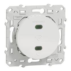 Répéteur Wifi Odace 300Mb/s 2.4 GHz bornier à vis S520465 blanc