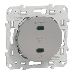 Répéteur Wifi Odace 300Mb/s 2.4 GHz bornier à vis S530465 aluminium