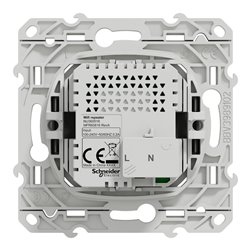 Répéteur Wifi Odace 300Mb/s 2.4 GHz bornier à vis S530465 aluminium