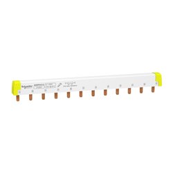 Lot de 5 peignes à dents Acti9 iC60 3P 100A 12 modules de 18 mm A9XPH312